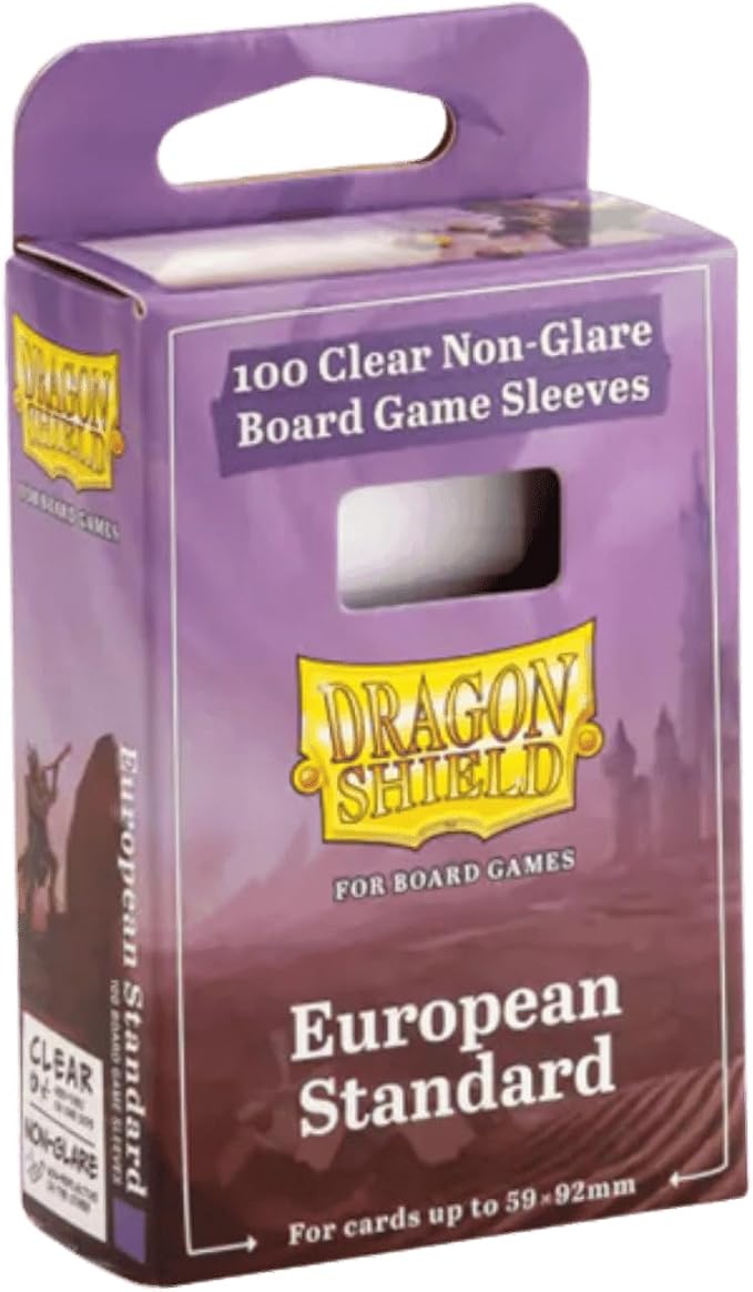 Dragon Shield Board Game Sleeves | Clear/Non-Glare Card Sleeves - Image 4