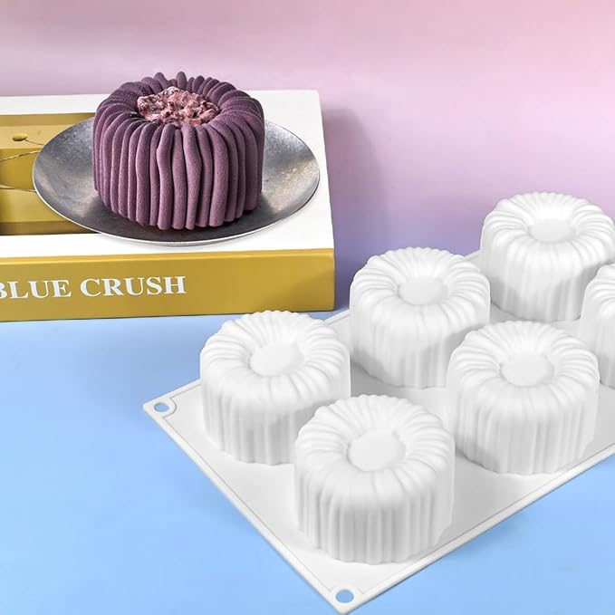 mostsom Cylinder Silicone Mousse Mold, Baking Tool - Image 4