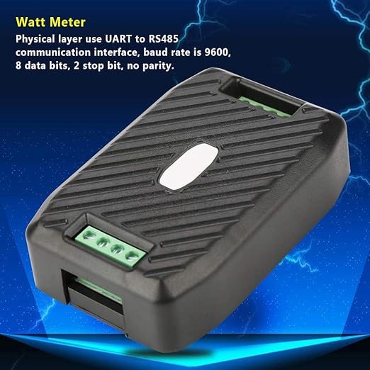 Oumefar DC Voltage Current Power Energy Consumption Meter Communication Module High Precision Power Analyzer with Voltage Measuring Range 0.05-300V (PZEM-017+100A+USB)