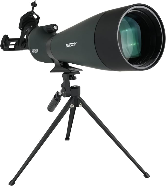 SVBONY SV28 100mm Angled Spotting Scope by SVBONY