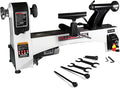 FINDBUYTOOL Wood Lathe, 12" x 21" Benchtop Variable Speed Midi Wood Lathe Machine, 3/4 HP, 6 AMP Motor, 2 Rotational Speed Range Settings (300-3500 RPM), Wood Lathe Machine