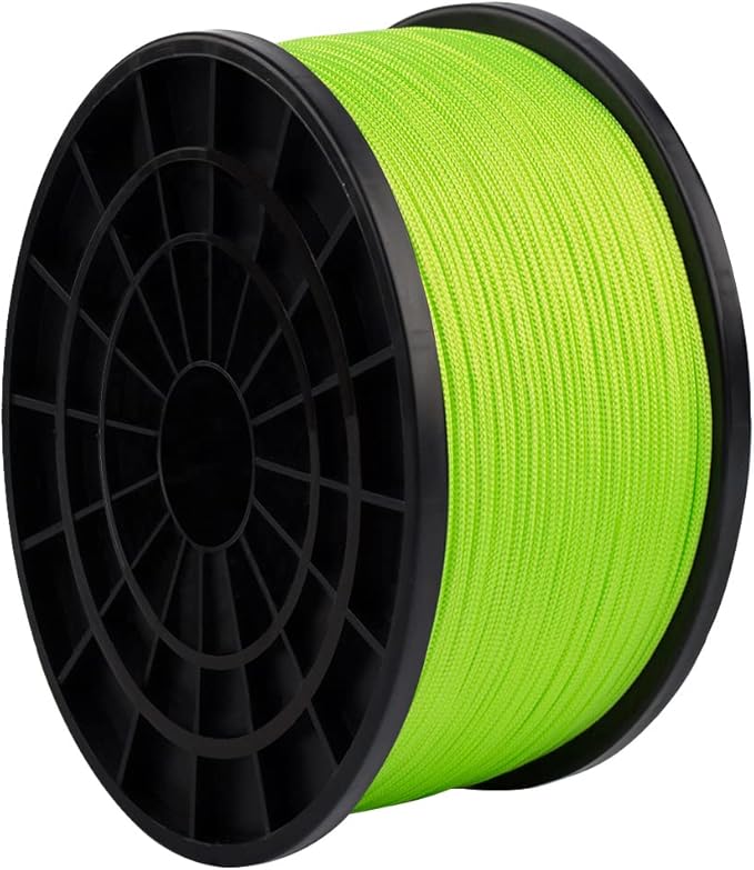HERCULES Type III Paracord 550 Paracord Rope Parachute Cord, 1000' Neon Green for Camping Cord, Survival Rope