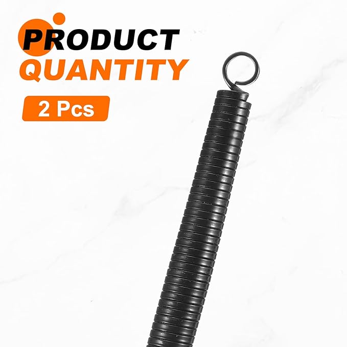 HARFINGTON 2pcs PVC Spring Tube Bender 16.3mm OD 1000mm Long B Type Conduit Pipe Bender Bending Spring for Pipe Bending Devices in Home Hydropower, Black