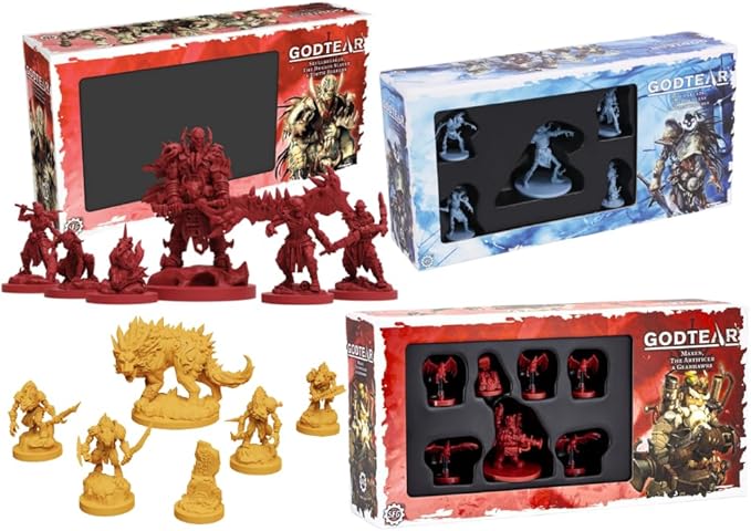 SFG Steamforged Games: Godtear The Board Game Bundle by DarkestDungeon