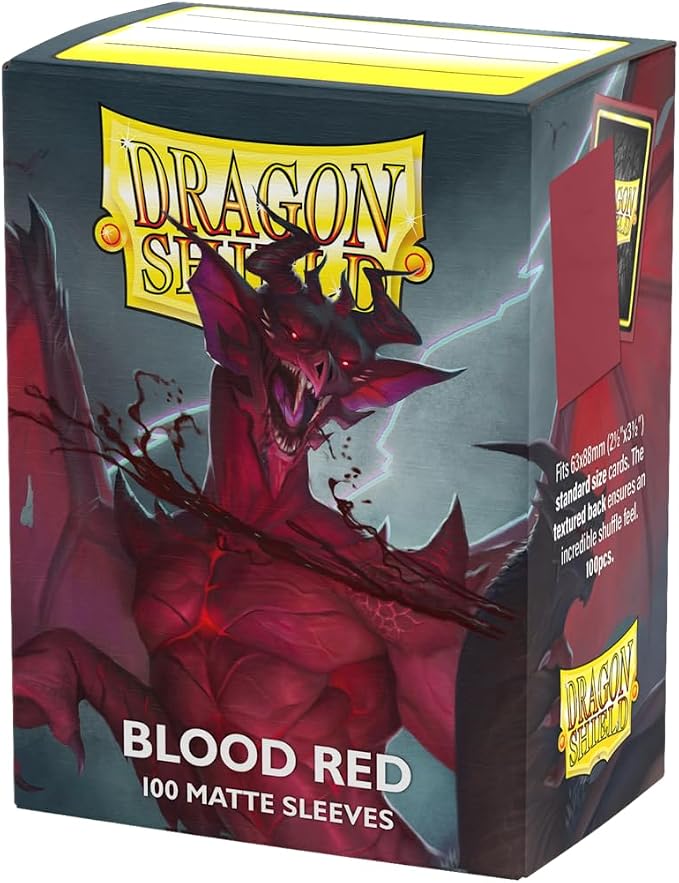 Dragon Shield | Standard Size Card Matte Sleeves | 100 CT by DragonShield