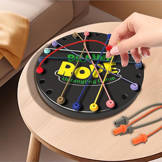 Rope Untangling Game, Brain Knots Game Strategy Thinking - Image 6