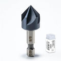 toolant 5/8" Noir-Ti Cobalt Countersink Drill Bit(Pro), Titanium Aluminum Nitride Coated with Quick Change Hex Shank