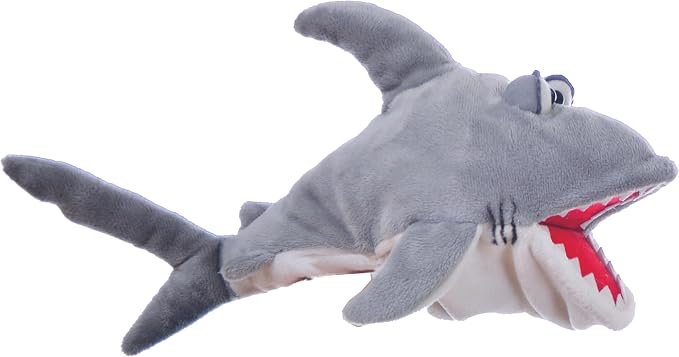 Living Puppets 12-Inch Friendly Shark Hand Puppet by PlayfulMinds-Toys