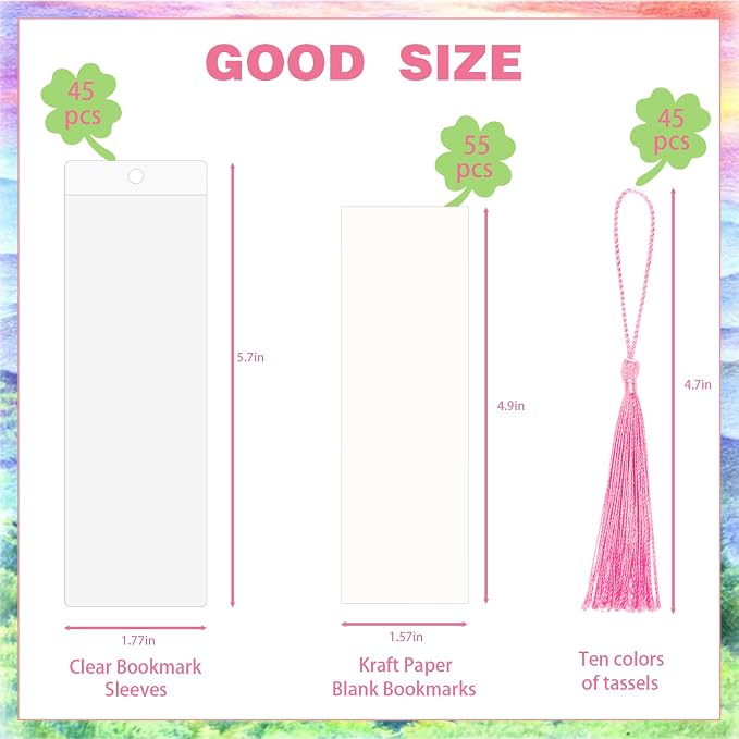 45 Sets Bookmark Making Kit, - Image 2