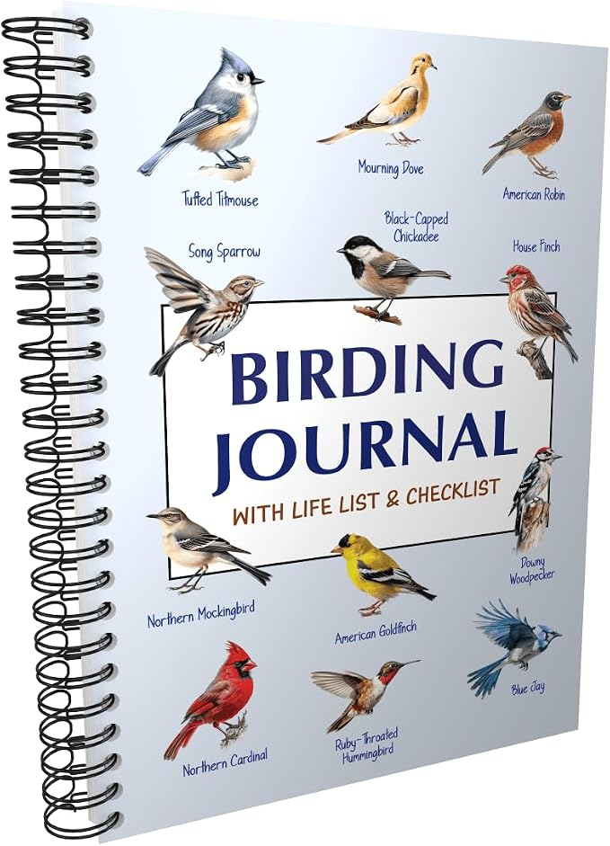 Birding Journal with Life List & Checklist A5 by Unknown