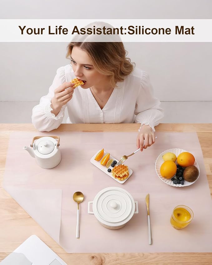 Silicone Mats for Crafts, Silicone Mats for Kitchen Counter, Craft Mat - Image 7