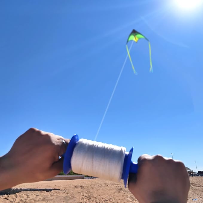 Simxkai Kite Spool, Reel Winder, Grip String Handle, 600 feet Twisted Line - Image 4