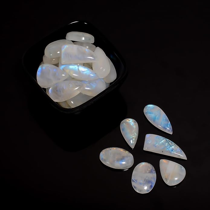Natural Loose Gemstone 5 Piece Cabochons Lot Jewelry Making Loose Gemstone - Image 8