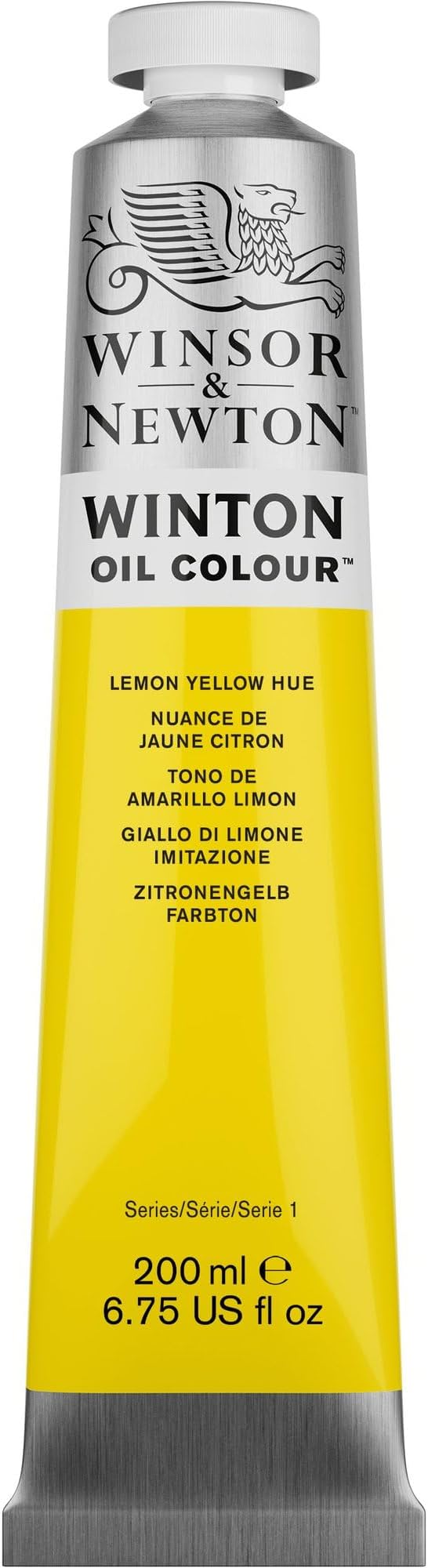 Winsor & Newton Winton Oil Color, 200ml Tube, Lemon Yellow Hue - Image 11