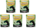 5 Packs Dragon Shield Matte Emerald Standard Size 100 ct Card Sleeves Value by DragonShield