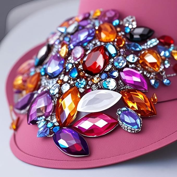 100 Pcs 15x7mm AB Colorful Jewels Gems Rhinestones - Image 5