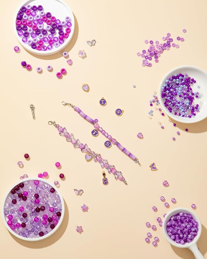 Goldwise Purple Era Inspired Bracelet Making Set - Image 3