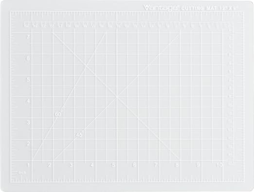 Dahle Vantage 10680 See-Through Premium Self-Healing Cutting Mat, 1/2" Grid by Dahle