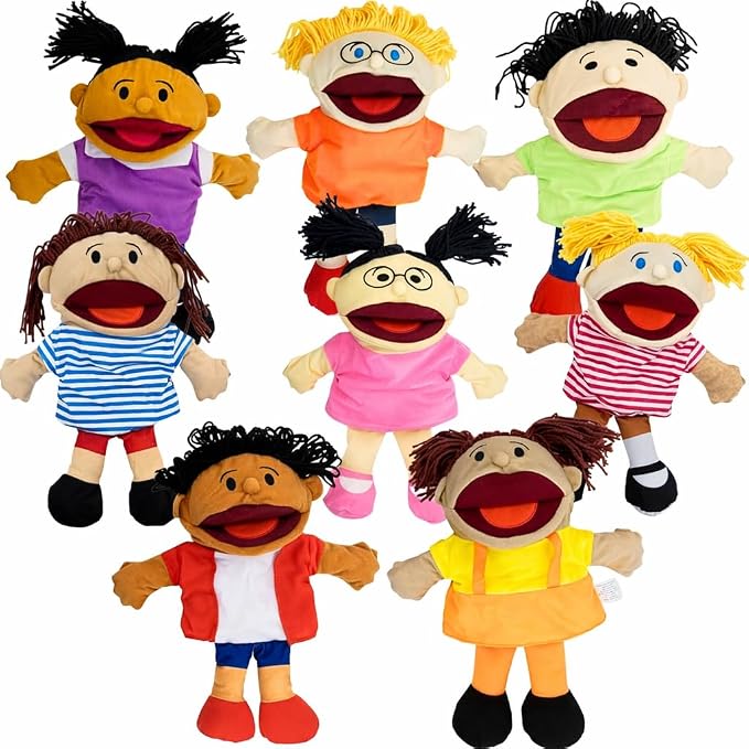 4E's Novelty Multicultural Hand Puppets by 4EsNovelty