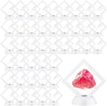 60 Pcs 3D Floating Display Case PE Film Jewelry Storage Box Coins Display Frame by FairySandy