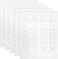 100 PCS Epoxy Stickers 1" Round Epoxy Bottle Cap Stickers Clear Epoxy-Resin by Unknown