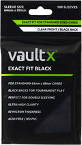 Vault X Black Exact Fit Inner Sleeves by VaultX