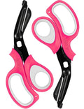 MEUUT 2 Pack Medical Scissors Trauma Shears -8 inch Patented Bandage Scissor Heavy Duty Surgical Grade EMT Scissors for EMT Workers Doctors Nurses