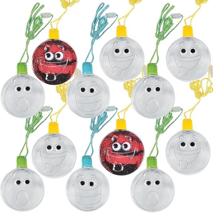 Wiggle Eye Sand Art Necklace by FunExpress