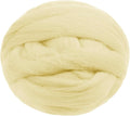 JeogYong Needle Felting Wool, 3.53oz Wool Roving Chunky Wool Yarn, Cream Yellow by JeogYong