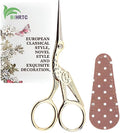 BIHRTC 4.5Inch Embroidery Scissors Sharp Tip Stainless Steel Little Scissors by HOME