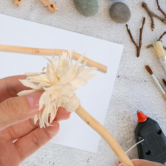50pcs Natural Twigs for Craft, 11.81 inch Wood Log Sticks Driftwoods Twigs for - Image 5