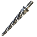5/8" Bridge Construction Reamer, M2 HSS Taper Chucking Reamer Drill Bit with 5-Spiral Flutes Design for Steel, Alloy, Aluminum, Wood and Plastic