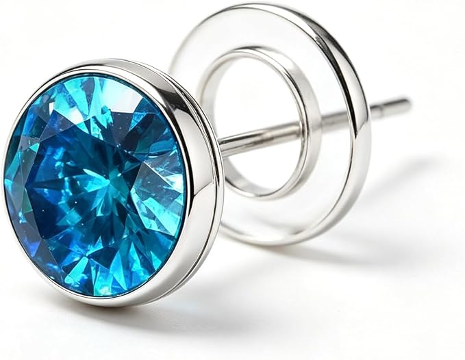 AierCrystal Aquamarine Color Cubic Zirconia Loose Beads Unset - Image 8