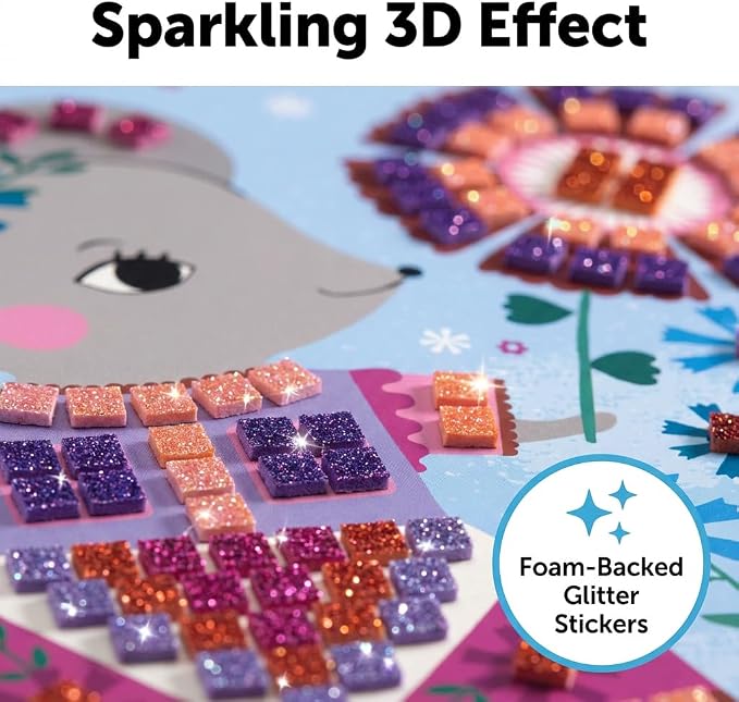 DJECO Lovely Pets Sticker Mosaic Craft Kit - Image 2