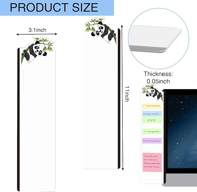 Office Desk Accessories 2pcs Multifunction Computer Monitor Memo Board - Image 2