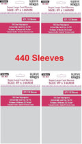Sleeve Kings Super Large Card Sleeves 89 X 146 mm by SleeveKings