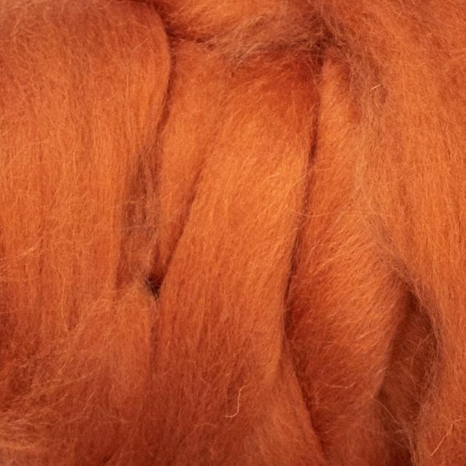 Kondoos Colored Natural Wool roving, 8 OZ. Best Wool - Image 4