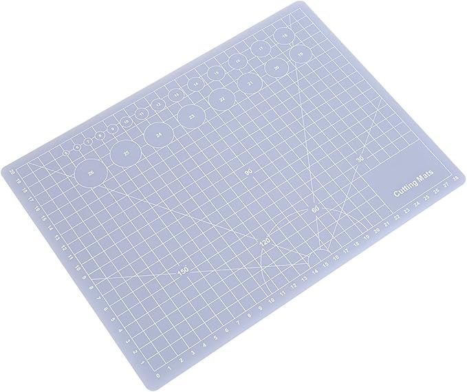 Translucent Cutting Mat, See Through Self Healing Cutting Mat, Non Slip Gridded - Image 8