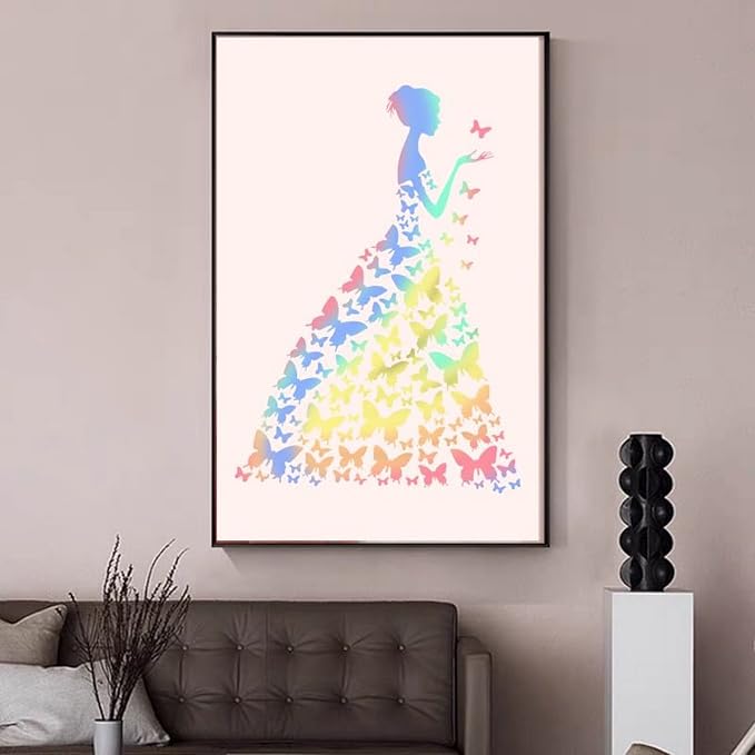 TIAMECH 6 Pcs A4 Reusable Girls Stencils - Image 4