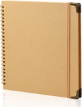 Joyberg Scrapbook 80 Pages, Scrapbooking Supplies 8 x 8 In, junk journal Album by Joyberg