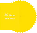biguphate 30 Pack Yellow EVA Foam Sheets, 11.8 x 7.87 Inch, 2mm Thick Foam Paper by Biguphate