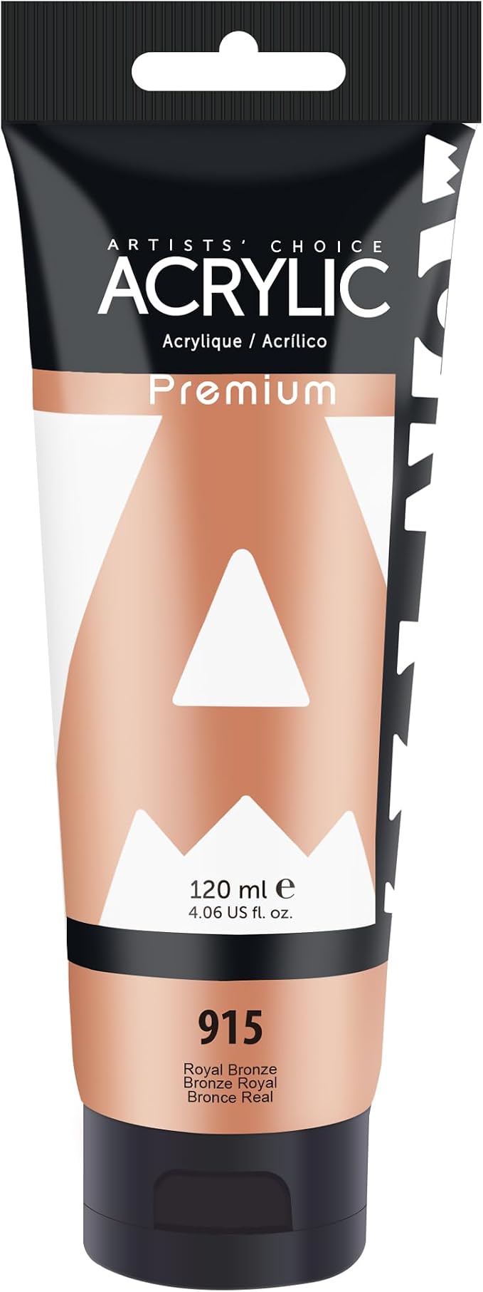 AUREUO Royal Bronze Acrylic Paint, 4 Fl Oz / 120ml Single Tube, Acrylic by AUREUO