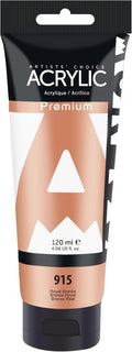 AUREUO Royal Bronze Acrylic Paint, 4 Fl Oz / 120ml Single Tube, Acrylic by AUREUO