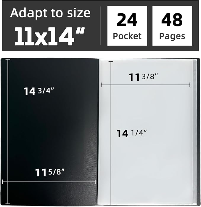 JJRING 11x14 Art Portfolio Folder - Image 2