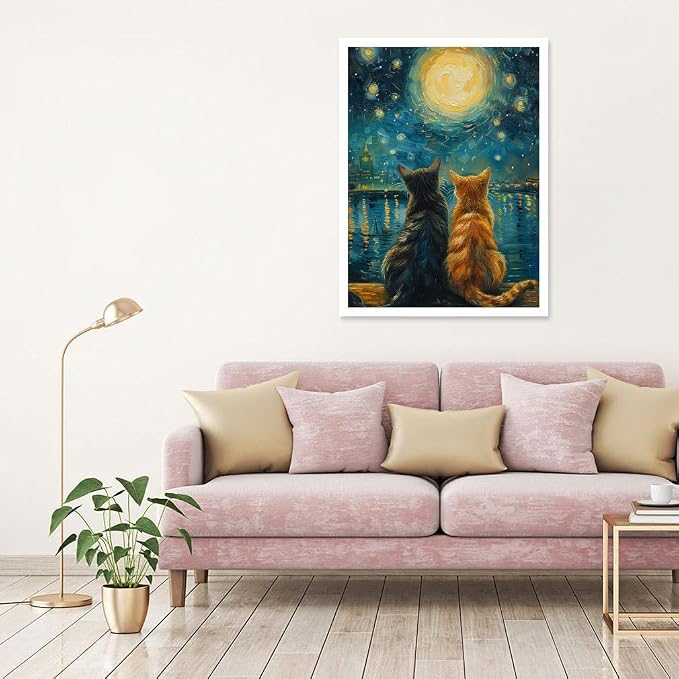 Cat Paint by Numbers for Adults - Image 5