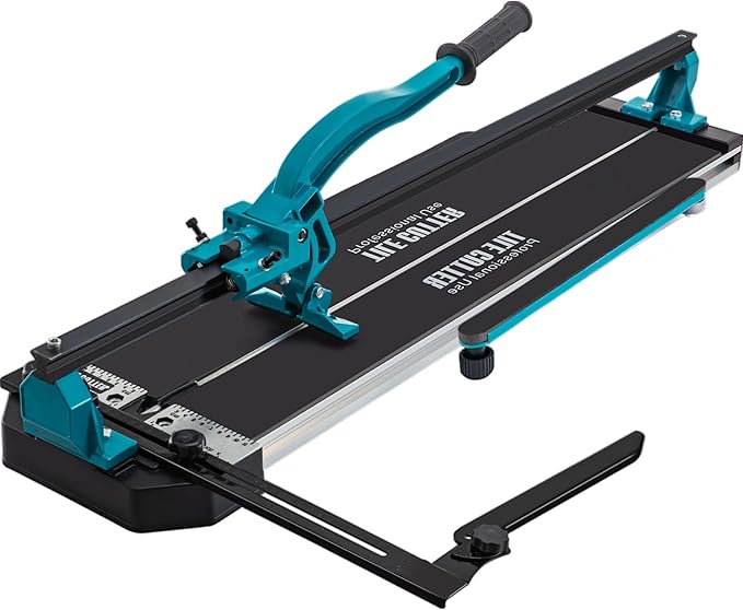 Mophorn 48 Inch Tile Cutter Single Rail Double Brackets Manual Tile Cutter 3/5 in Cap w/Precise Laser Manual Cutter Tools for Precision Cutting (48 Inch)