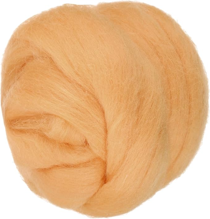 PATIKIL Wool Roving Yarn, 150G/5.3OZ Soft Felting Wool Pure Chunky Roving Yarn by PATIKIL