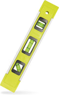 Level & Tool Magnetic Aluminum Reinforced Torpedo Level, 9", Green (1PCS)