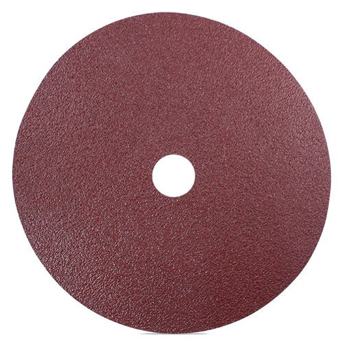BHA Aluminum Oxide Resin Fiber Sanding and Grinding Discs, 7” x 7/8” Arbor Hole, 60 Grit - 25 Pack