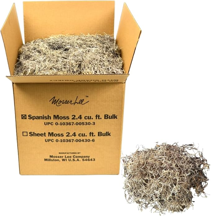 Mosser Lee Spanish Moss – Natural Decorative Moss by MosserLee